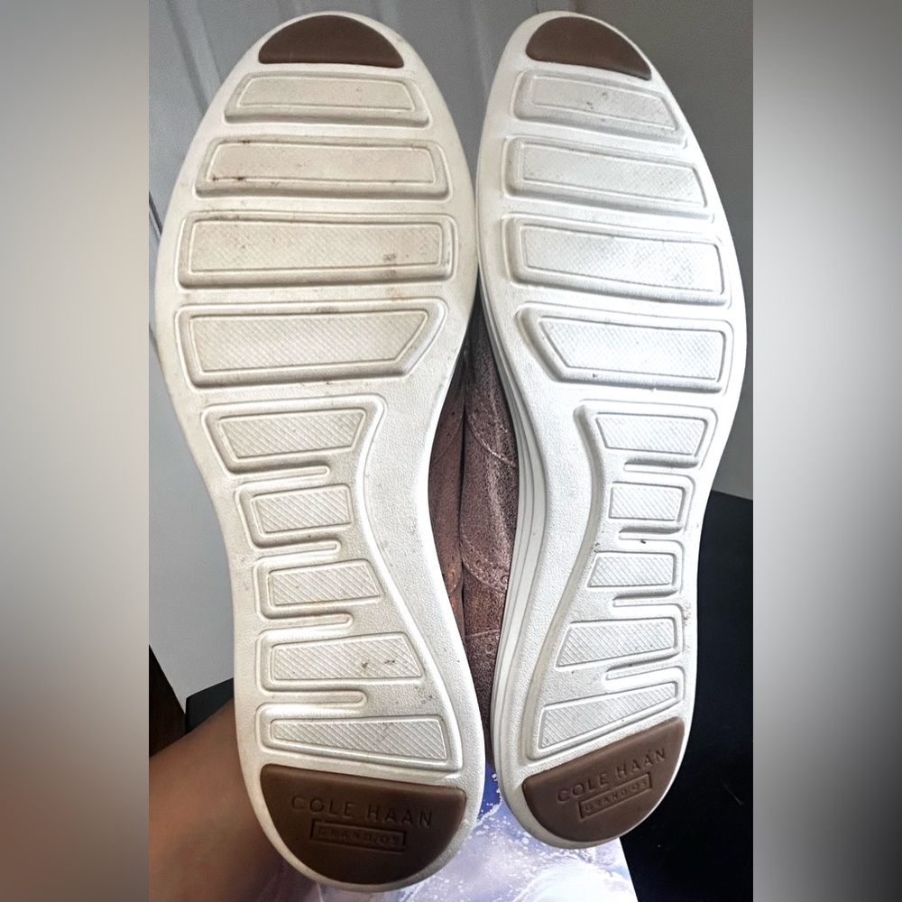 *SOLD*Cole Haan Rose Gold Original Grands Sneakers EC! - Picture 6 of 7